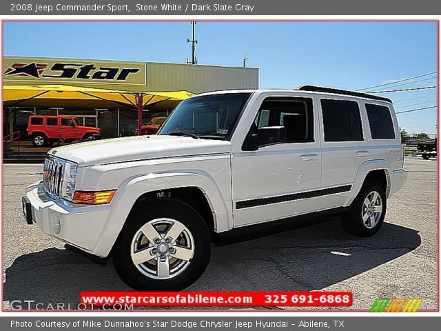 2008 Jeep Commander Sport in Stone White