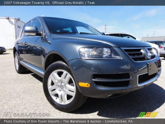 2007 Volkswagen Touareg V8 in Offroad Grey Metallic