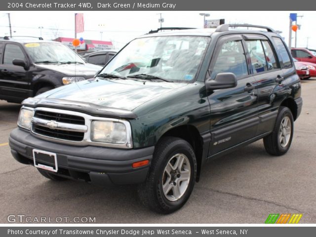 2004 Chevrolet Tracker 4WD in Dark Green