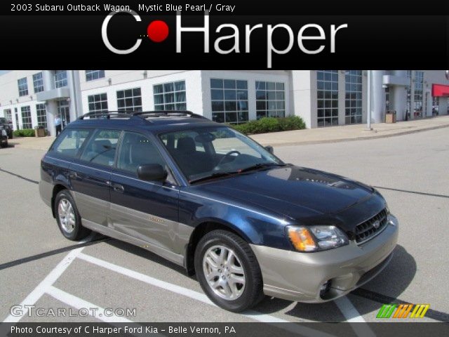 2003 Subaru Outback Wagon in Mystic Blue Pearl