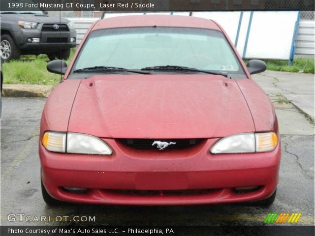 1998 Ford Mustang GT Coupe in Laser Red