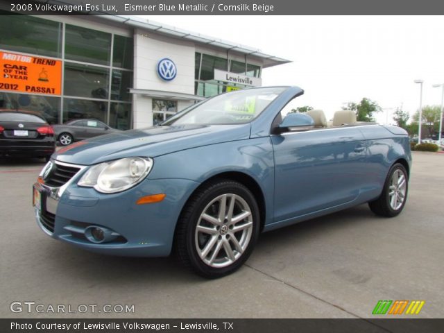 2008 Volkswagen Eos Lux in Eismeer Blue Metallic