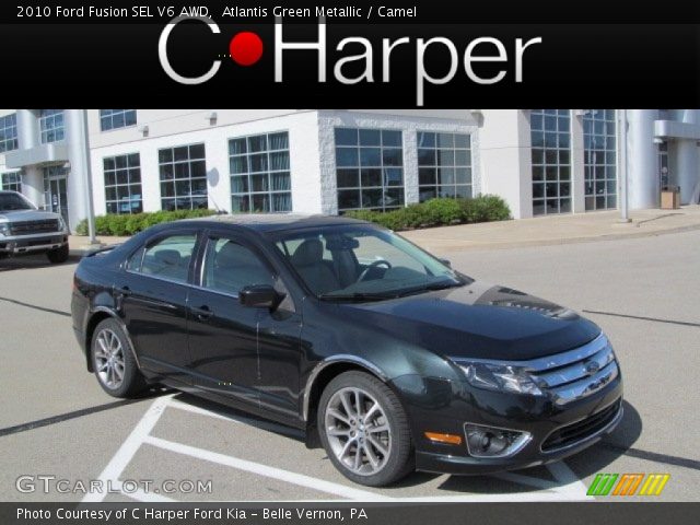 2010 Ford Fusion SEL V6 AWD in Atlantis Green Metallic