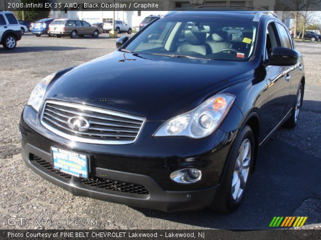 2008 Infiniti EX 35 AWD in Black Obsidian