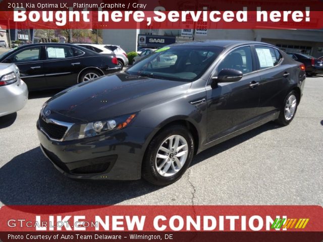 2011 Kia Optima LX in Platinum Graphite