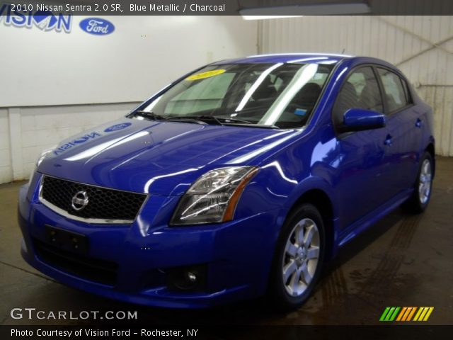 2010 Nissan Sentra 2.0 SR in Blue Metallic