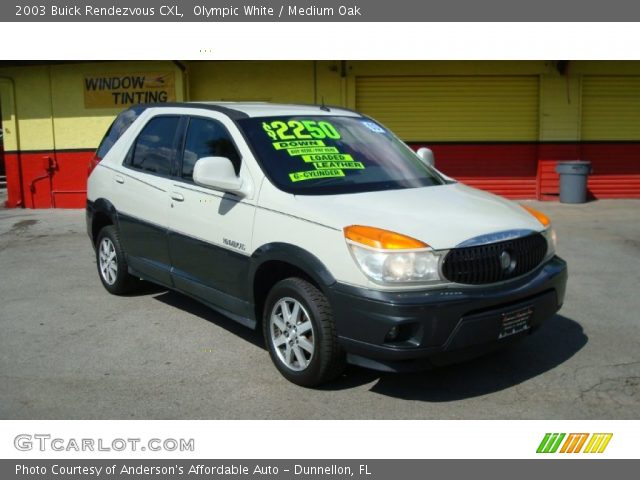 2003 Buick Rendezvous CXL in Olympic White
