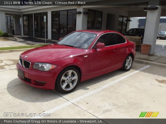 2011 BMW 1 Series 128i Coupe in Crimson Red