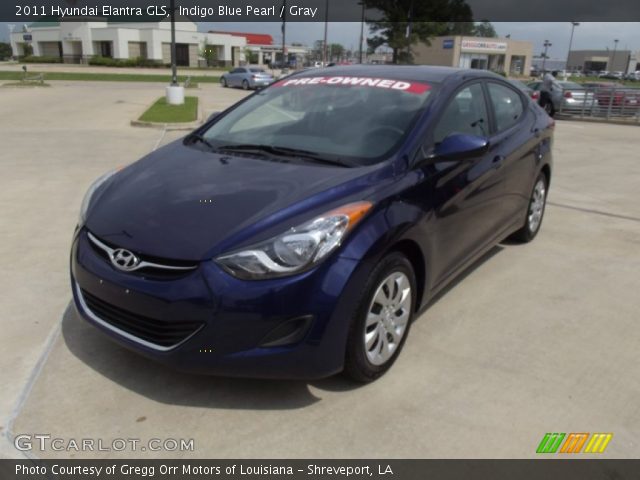 2011 Hyundai Elantra GLS in Indigo Blue Pearl