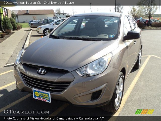 2011 Hyundai Tucson GL in Chai Bronze