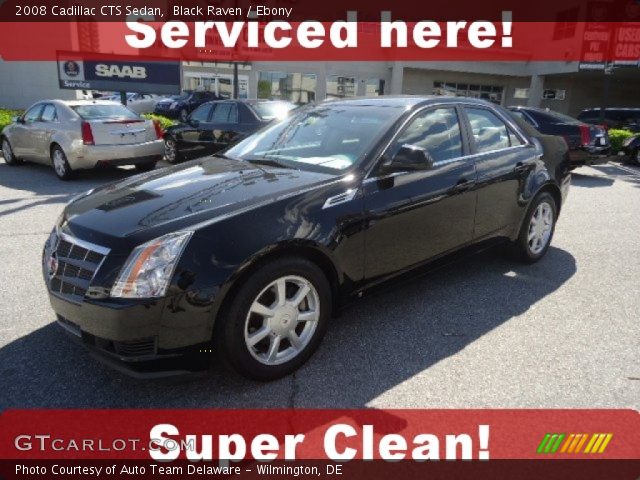 2008 Cadillac CTS Sedan in Black Raven