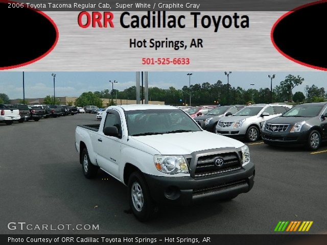 2006 Toyota Tacoma Regular Cab in Super White