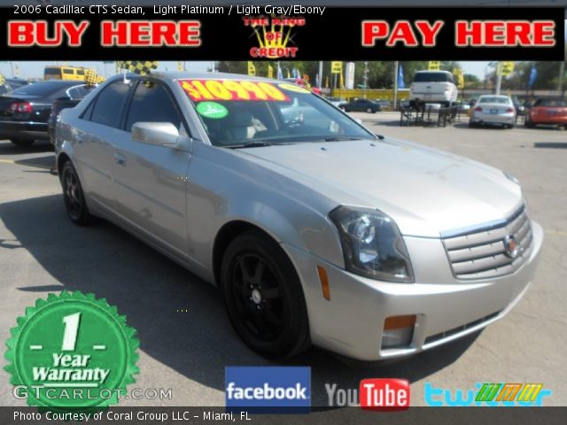 2006 Cadillac CTS Sedan in Light Platinum