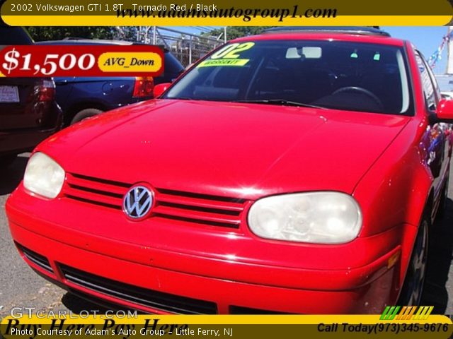 2002 Volkswagen GTI 1.8T in Tornado Red