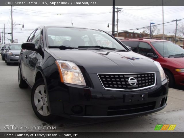 2007 Nissan Sentra 2.0 S in Super Black