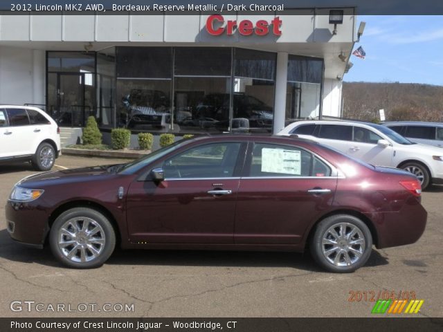 2012 Lincoln MKZ AWD in Bordeaux Reserve Metallic