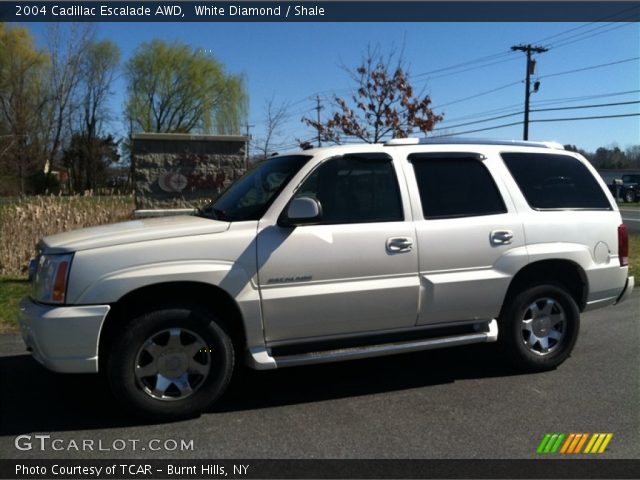 2004 Cadillac Escalade AWD in White Diamond