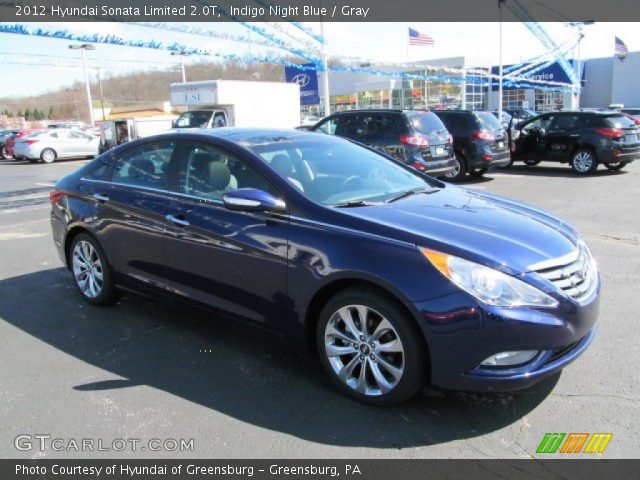 2012 Hyundai Sonata Limited 2.0T in Indigo Night Blue