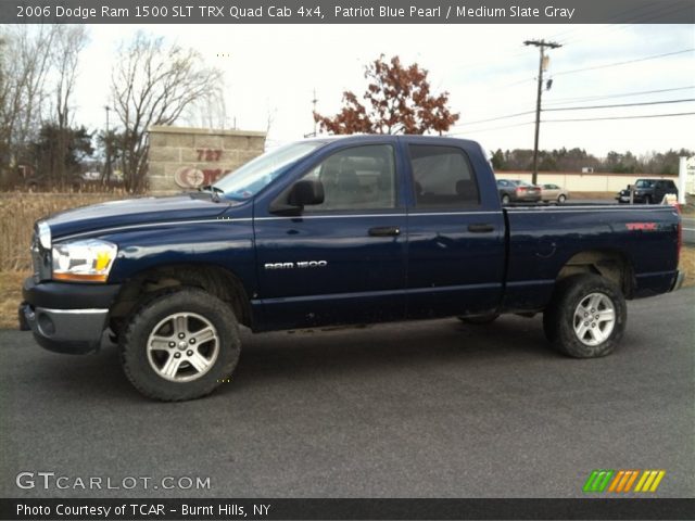 2006 Dodge Ram 1500 SLT TRX Quad Cab 4x4 in Patriot Blue Pearl