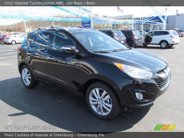 2012 Hyundai Tucson Limited AWD in Ash Black