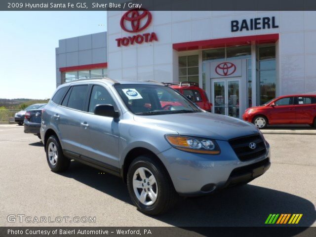 2009 Hyundai Santa Fe GLS in Silver Blue