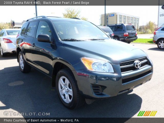 2009 Toyota RAV4 4WD in Black Forest Pearl
