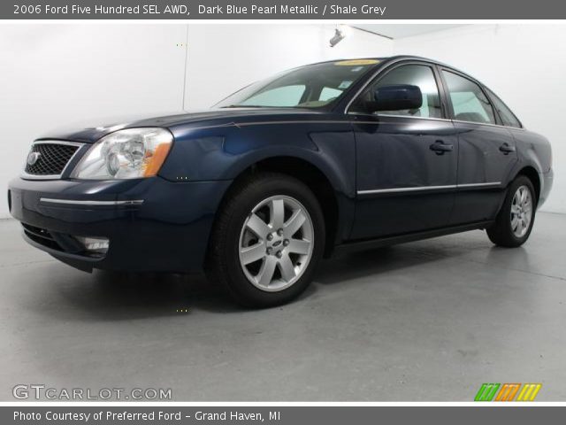 2006 Ford Five Hundred SEL AWD in Dark Blue Pearl Metallic