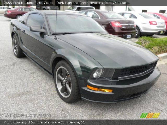 2009 Ford Mustang Bullitt Coupe in Dark Highland Green Metallic