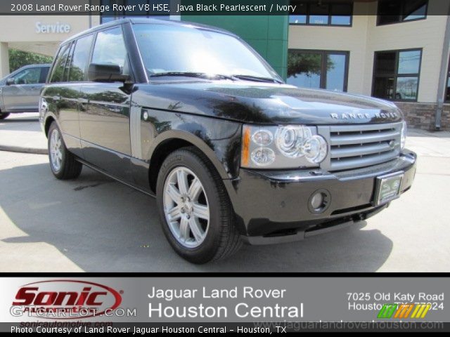 2008 Land Rover Range Rover V8 HSE in Java Black Pearlescent