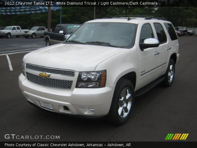 2012 Chevrolet Tahoe LTZ in White Diamond Tricoat