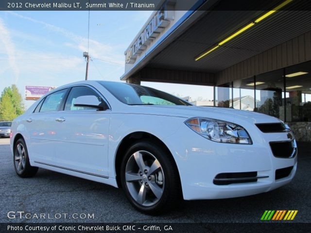 2012 Chevrolet Malibu LT in Summit White