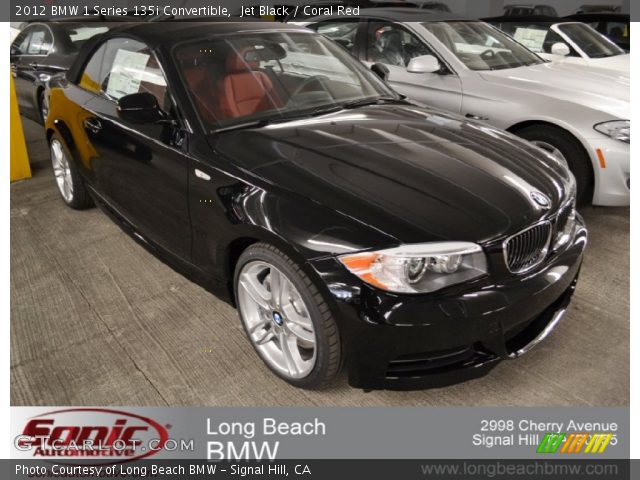 2012 BMW 1 Series 135i Convertible in Jet Black