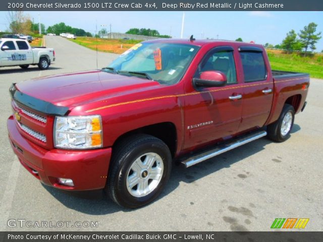 2009 Chevrolet Silverado 1500 LTZ Crew Cab 4x4 in Deep Ruby Red Metallic