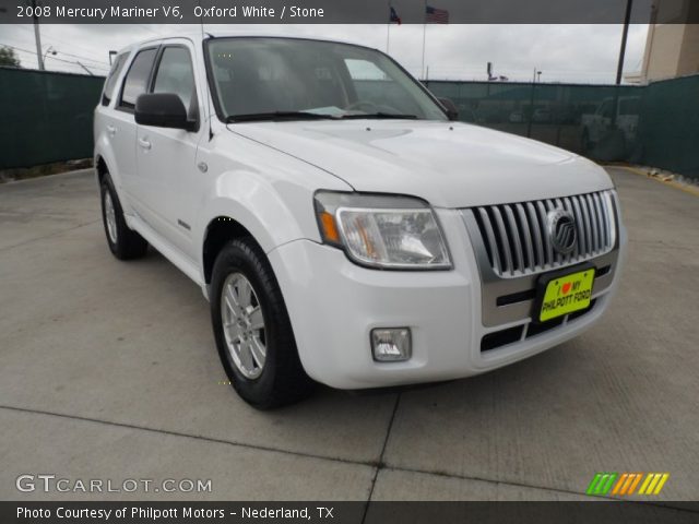 2008 Mercury Mariner V6 in Oxford White