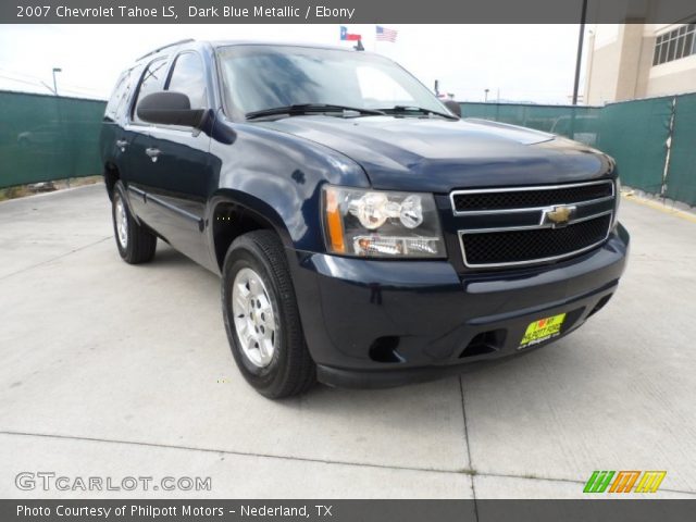 2007 Chevrolet Tahoe LS in Dark Blue Metallic