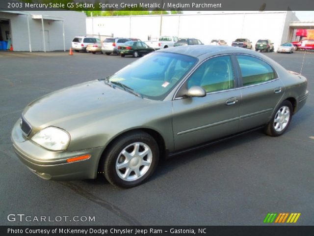 2003 Mercury Sable GS Sedan in Spruce Green Metallic