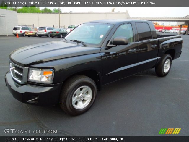 2008 Dodge Dakota SLT Crew Cab in Brilliant Black
