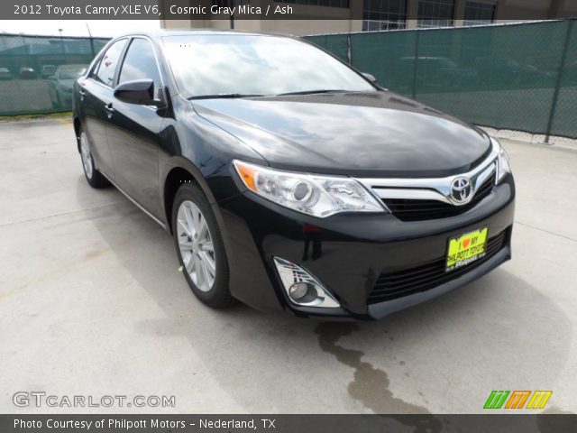 2012 Toyota Camry XLE V6 in Cosmic Gray Mica