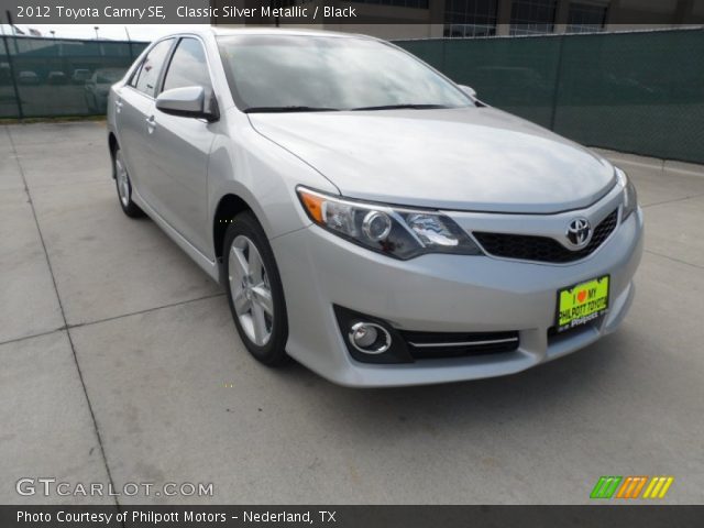 2012 Toyota Camry SE in Classic Silver Metallic