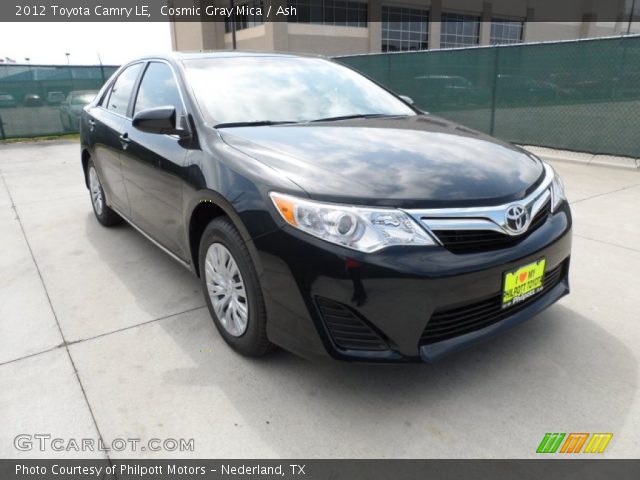2012 Toyota Camry LE in Cosmic Gray Mica