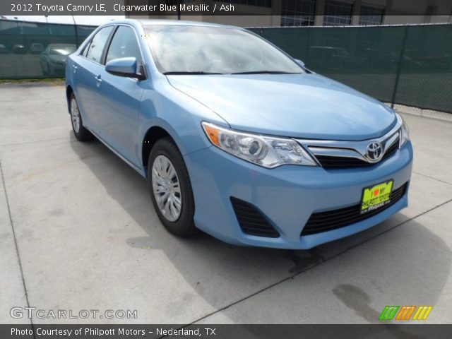 2012 Toyota Camry LE in Clearwater Blue Metallic