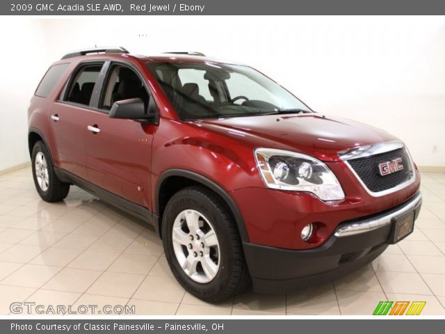 2009 GMC Acadia SLE AWD in Red Jewel