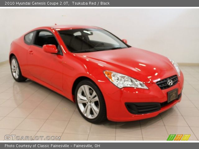 2010 Hyundai Genesis Coupe 2.0T in Tsukuba Red