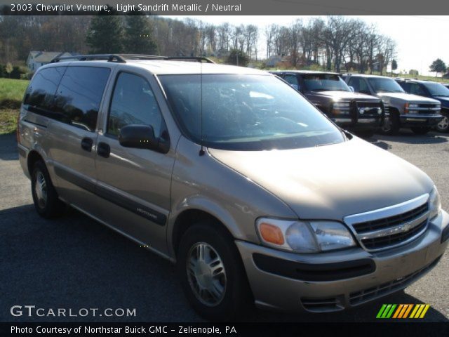 2003 Chevrolet Venture  in Light Sandrift Metallic