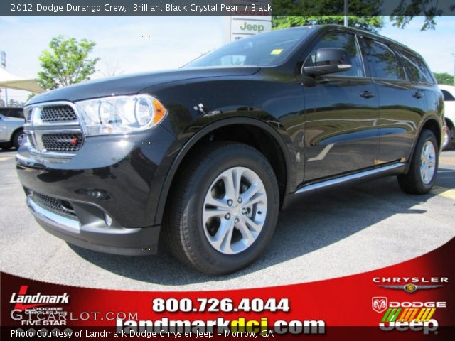2012 Dodge Durango Crew in Brilliant Black Crystal Pearl