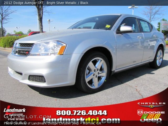 2012 Dodge Avenger SXT in Bright Silver Metallic