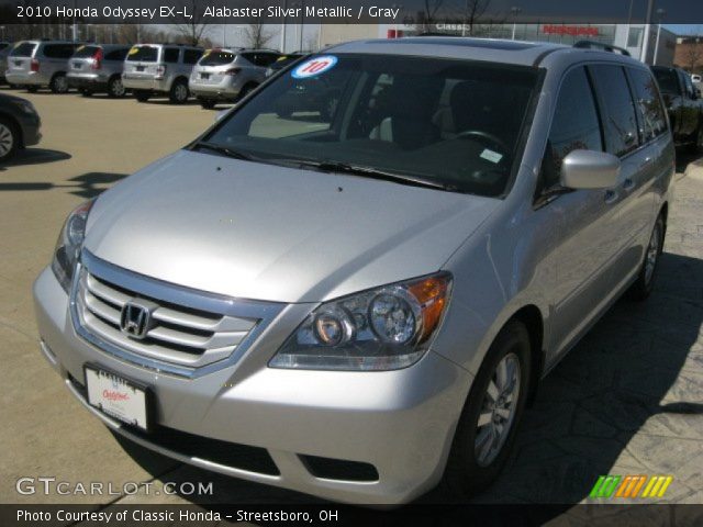 2010 Honda Odyssey EX-L in Alabaster Silver Metallic