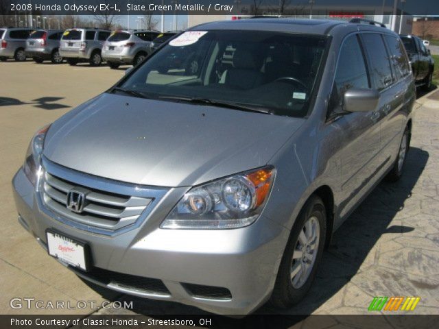 2008 Honda Odyssey EX-L in Slate Green Metallic
