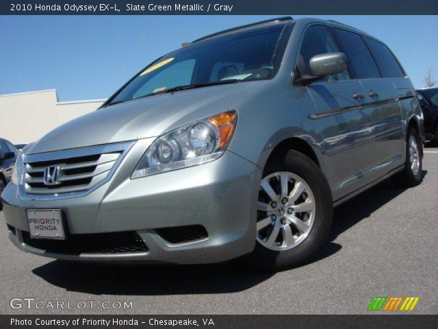 2010 Honda Odyssey EX-L in Slate Green Metallic