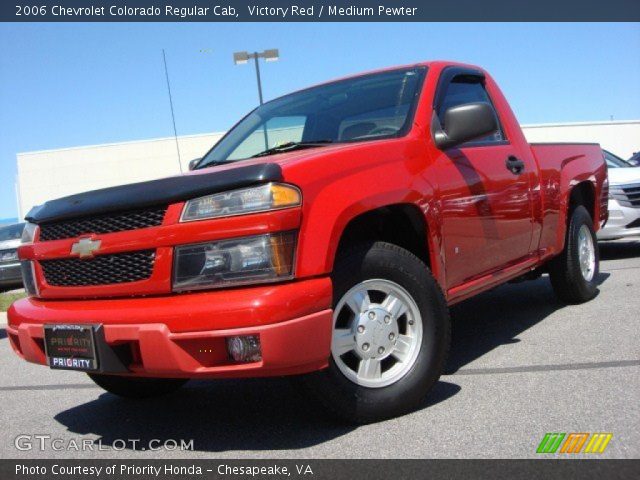 2006 Chevrolet Colorado Regular Cab in Victory Red